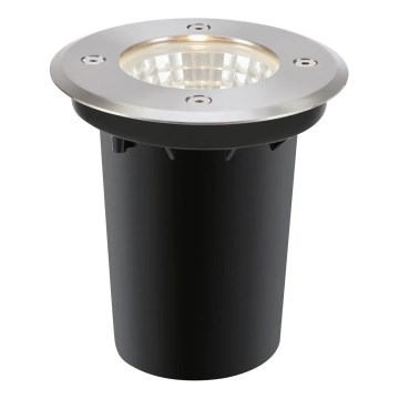 Markslöjd 108537 - Zewnętrzna oprawa wpuszczana LED GARDEN24 LED/9W/24V IP44 matowy chrom