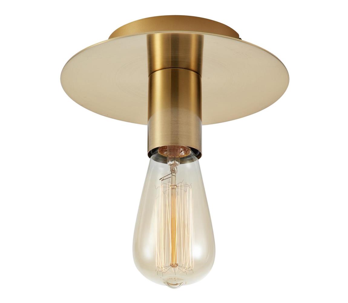 Markslöjd 108541 - Lampa sufitowa PIATTO 1xE27/40W/230V złoty