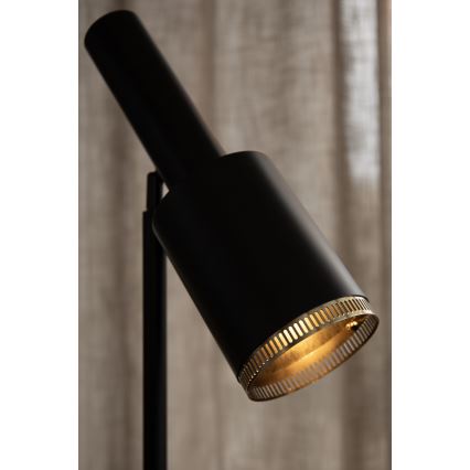 Markslöjd 108542 - Lampa podłogowa OZZY 1xE27/40W/230V czarne