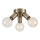 Markslöjd 108550 - Lampa sufitowa MAZZO 3xE27/40W/230V mosiądz