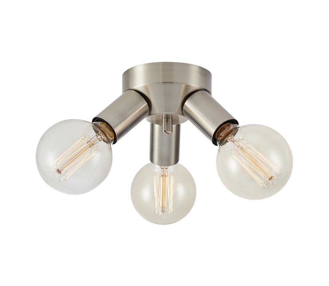 Markslöjd 108551 - Lampa sufitowa MAZZO 3xE27/40W/230V matowy chrom