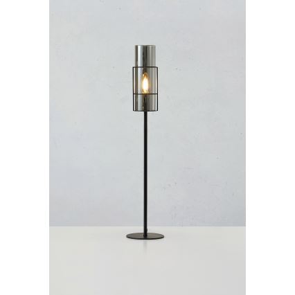 Markslöjd 108560 - Lampa stołowa TORCIA 1xE14/40W/230V 65 cm czarne