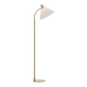 Markslöjd 108569 - Lampa podłogowa MIRA 1xE27/40W/230V złoty