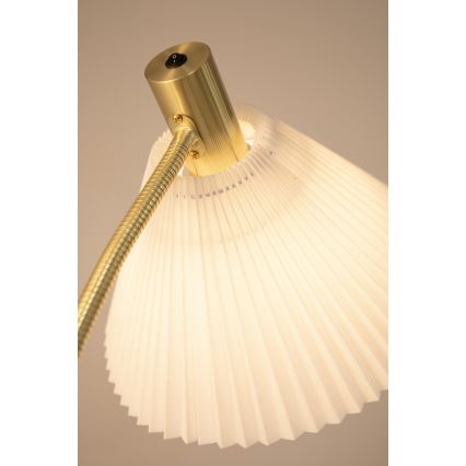 Markslöjd 108569 - Lampa podłogowa MIRA 1xE27/40W/230V złoty