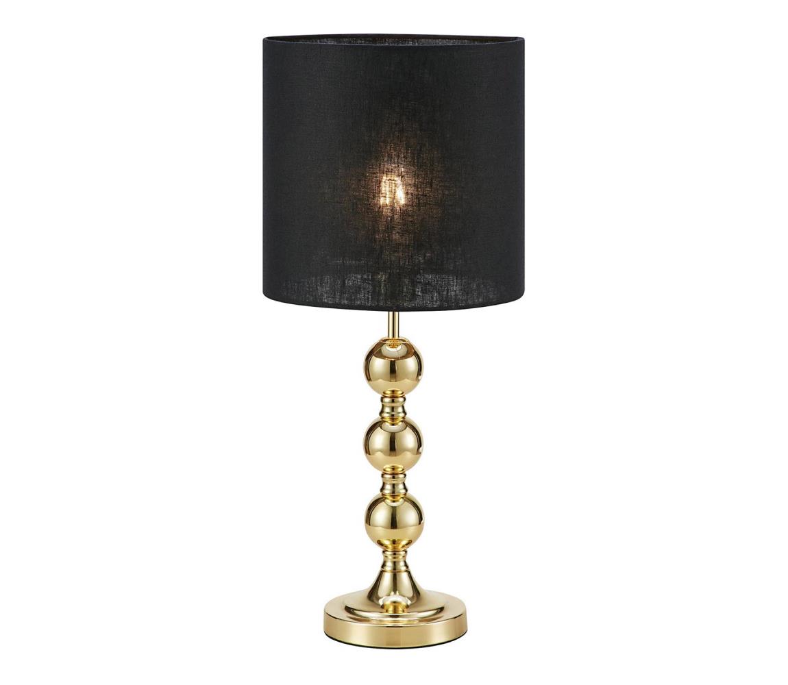 Markslöjd 108574 - Lampa stołowa OCTO 1xE27/40W/230V czarne/złoty