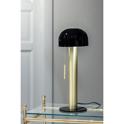 Markslöjd 108576 - Lampa stołowa COSTA 2xG9/18W/230V czarne/złoty