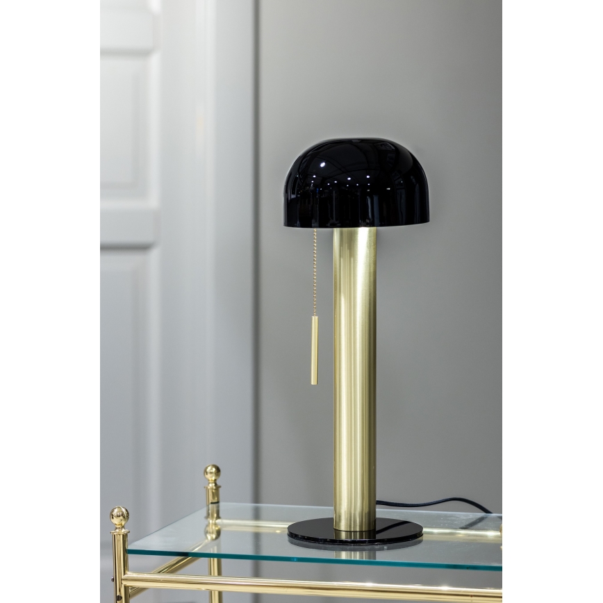 Markslöjd 108576 - Lampa stołowa COSTA 2xG9/18W/230V czarne/złoty
