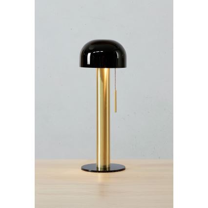 Markslöjd 108576 - Lampa stołowa COSTA 2xG9/18W/230V czarne/złoty
