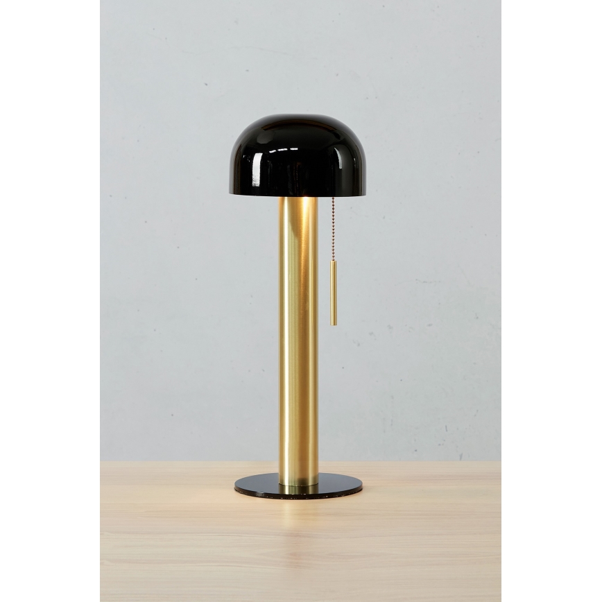 Markslöjd 108576 - Lampa stołowa COSTA 2xG9/18W/230V czarne/złoty