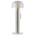 Markslöjd 108577 - Lampa stołowa COSTA 2xG9/18W/230V białe/matowy chrom