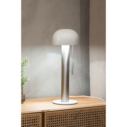 Markslöjd 108577 - Lampa stołowa COSTA 2xG9/18W/230V białe/matowy chrom