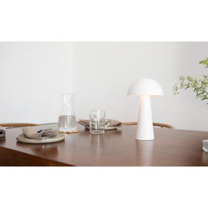 Markslöjd 108656 - LED Ściemnialna lampa akumulatorowa FUNGI LED/1,5W/5V IP44 biała