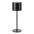 Markslöjd 108657 - LED Ściemnialna akumulatorowa lampa stołowa FILO LED/2W/5V IP44 30 cm czarna