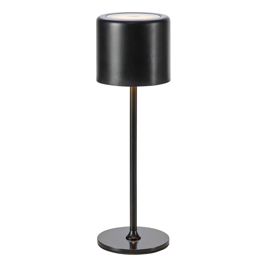 Markslöjd 108657 - LED Ściemnialna akumulatorowa lampa stołowa FILO LED/2W/5V IP44 30 cm czarna