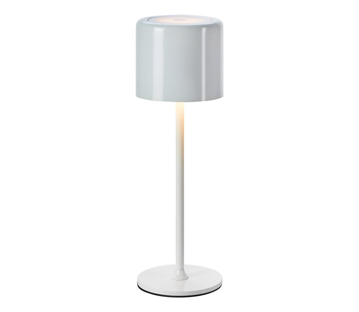 Markslöjd 108658 - LED Ściemnialna lampa akumulatorowa FILO LED/2W/5V IP44 30 cm biała