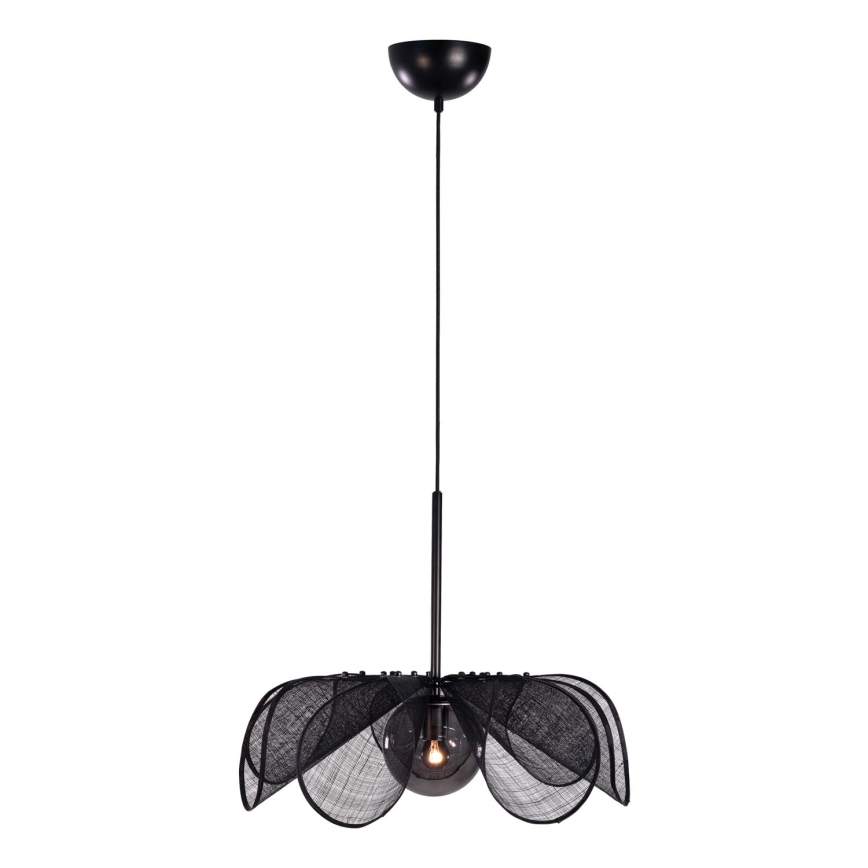 Markslöjd 108660 - Żyrandol na lince STYRKA 1xE27/40W/230V śr. 63 cm czarny
