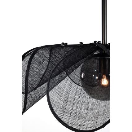 Markslöjd 108660 - Żyrandol na lince STYRKA 1xE27/40W/230V śr. 63 cm czarny