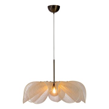 Markslöjd 108661 - Żyrandol na lince STYRKA 1xE27/40W/230V śr. 75 cm beżowy