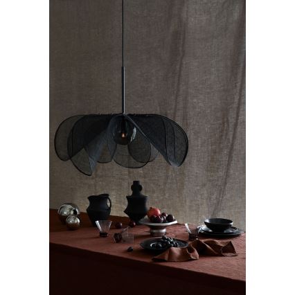 Markslöjd 108662 - Żyrandol na lince STYRKA 1xE27/40W/230V śr. 75 cm czarny