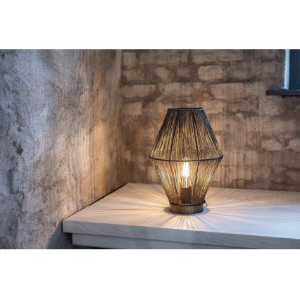 Markslöjd 108665 - Lampa stołowa CASA 1xE27/40W/230V mosiądz