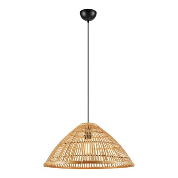 Markslöjd 108673 - Żyrandol na lince CAPELLO 1xE27/40W/230V beżowy/bambus