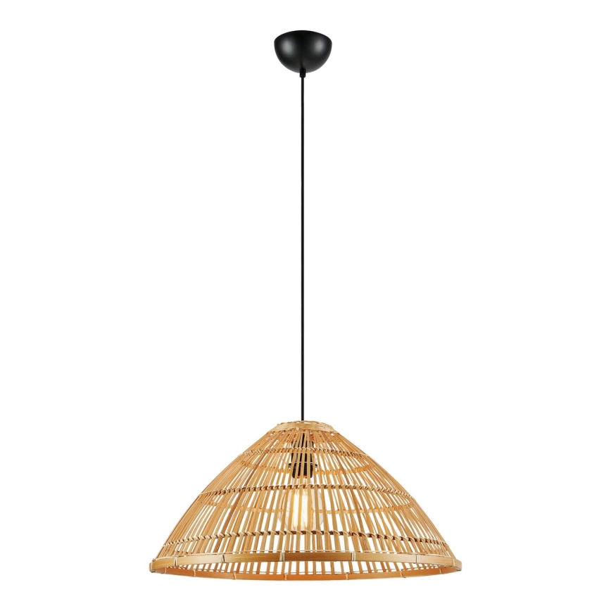 Markslöjd 108673 - Żyrandol na lince CAPELLO 1xE27/40W/230V beżowy/bambus