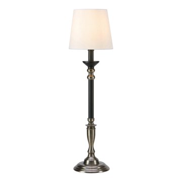 Markslöjd 108680 - Lampa stołowa GENT 1xE27/40W/230V matowy chrom/czarny/biały