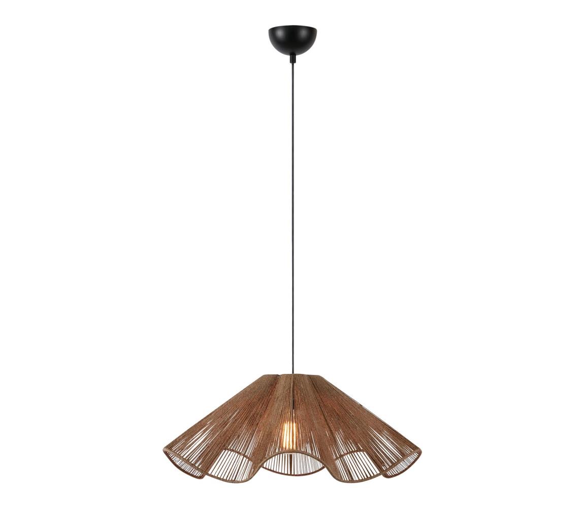 Markslöjd 108681 - Żyrandol na lince NAMI 1xE27/40W/230V brązowy