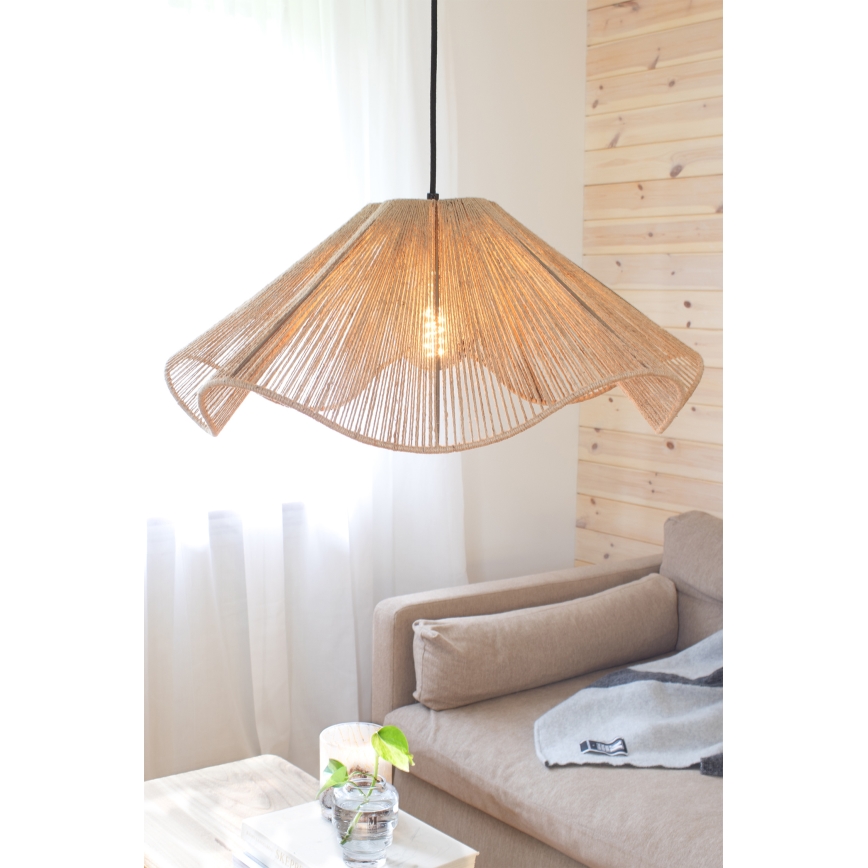 Markslöjd 108681 - Żyrandol na lince NAMI 1xE27/40W/230V brązowy