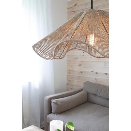 Markslöjd 108681 - Żyrandol na lince NAMI 1xE27/40W/230V brązowy
