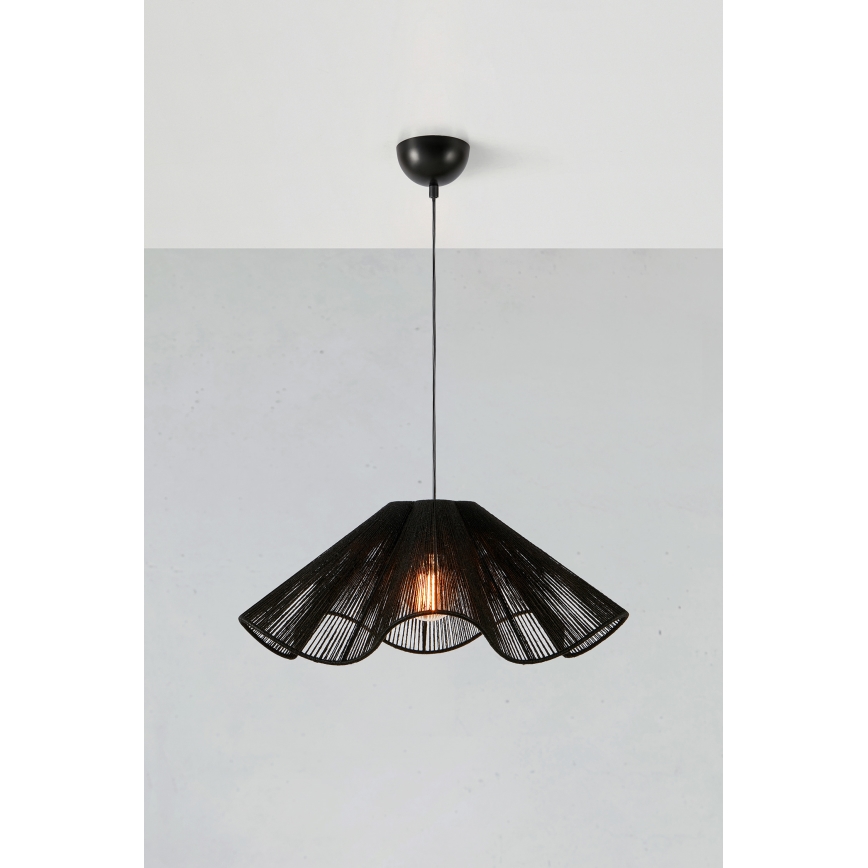 Markslöjd 108682 - Żyrandol na lince NAMI 1xE27/40W/230V czarny