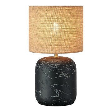 Markslöjd 108683 - Lampa stołowa MONTAGNA 1xE14/40W/230V 32 cm beżowa/czarna