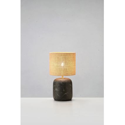 Markslöjd 108683 - Lampa stołowa MONTAGNA 1xE14/40W/230V 32 cm beżowa/czarna