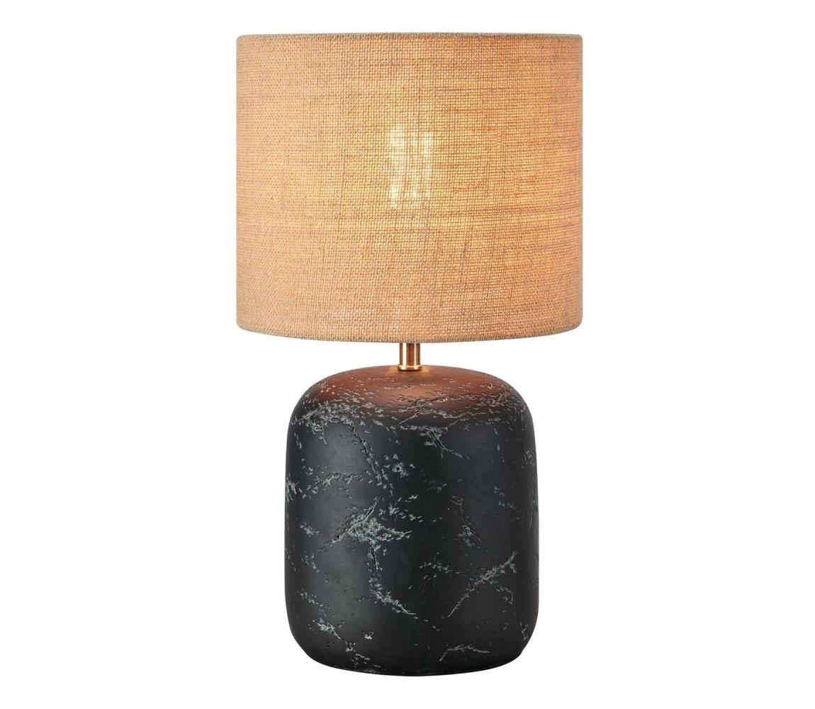 Markslöjd 108684 - Lampa stołowa MONTAGNA 1xE14/40W/230V 45 cm beżowa/czarna