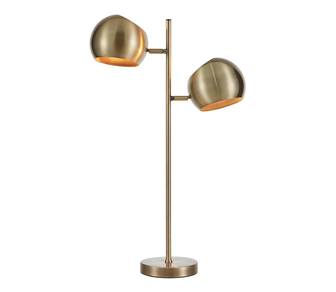Markslöjd 108692 - Lampa stołowa EDGAR 2xE14/40W/230V złota