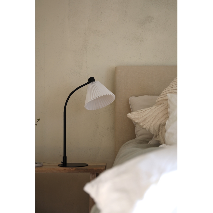 Markslöjd 108697 - Lampa stołowa MIRA 1xE14/40W/230V czarna/biała