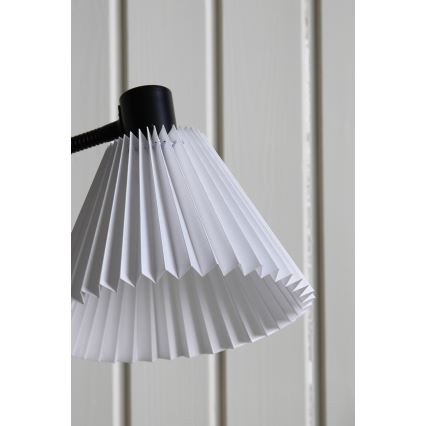 Markslöjd 108697 - Lampa stołowa MIRA 1xE14/40W/230V czarna/biała