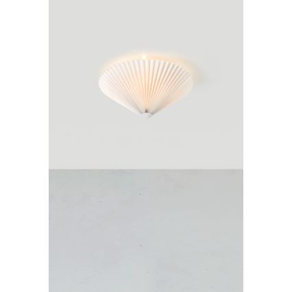 Markslöjd 108702 - Lampa sufitowa PLISADO 3xE14/40W/230V śr. 50 cm biała