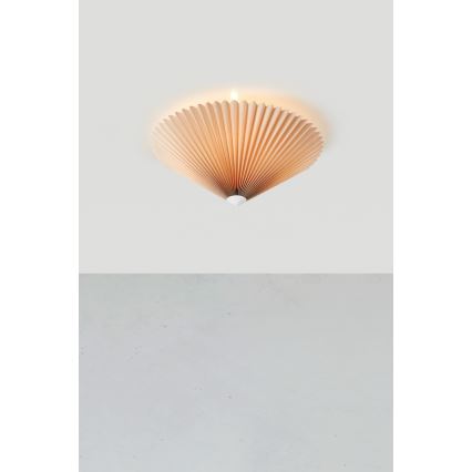 Markslöjd 108705 - Lampa sufitowa PLISADO 3xE14/40W/230V śr. 50 cm beżowa
