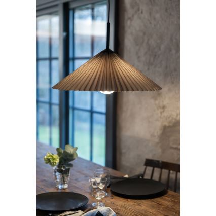 Markslöjd 108709 - Żyrandol na lince PLISADO 1xE27/40W/230V śr. 50 cm szary