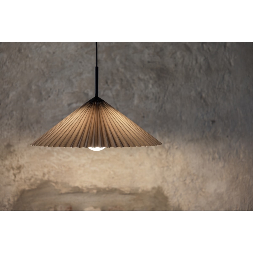Markslöjd 108709 - Żyrandol na lince PLISADO 1xE27/40W/230V śr. 50 cm szary