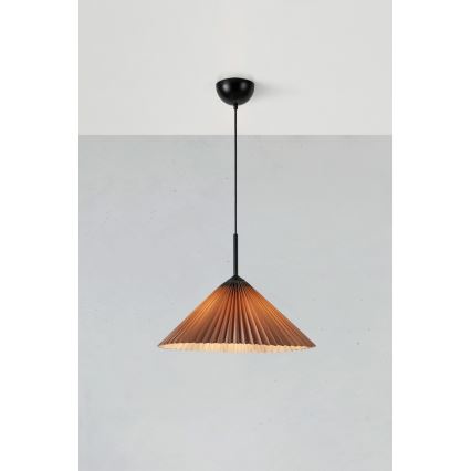 Markslöjd 108709 - Żyrandol na lince PLISADO 1xE27/40W/230V śr. 50 cm szary