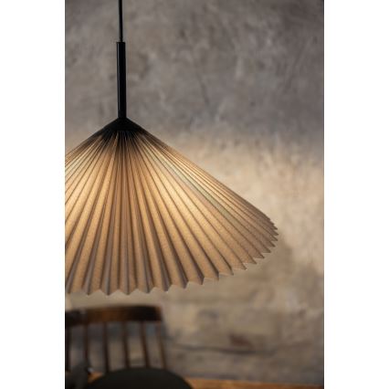 Markslöjd 108709 - Żyrandol na lince PLISADO 1xE27/40W/230V śr. 50 cm szary