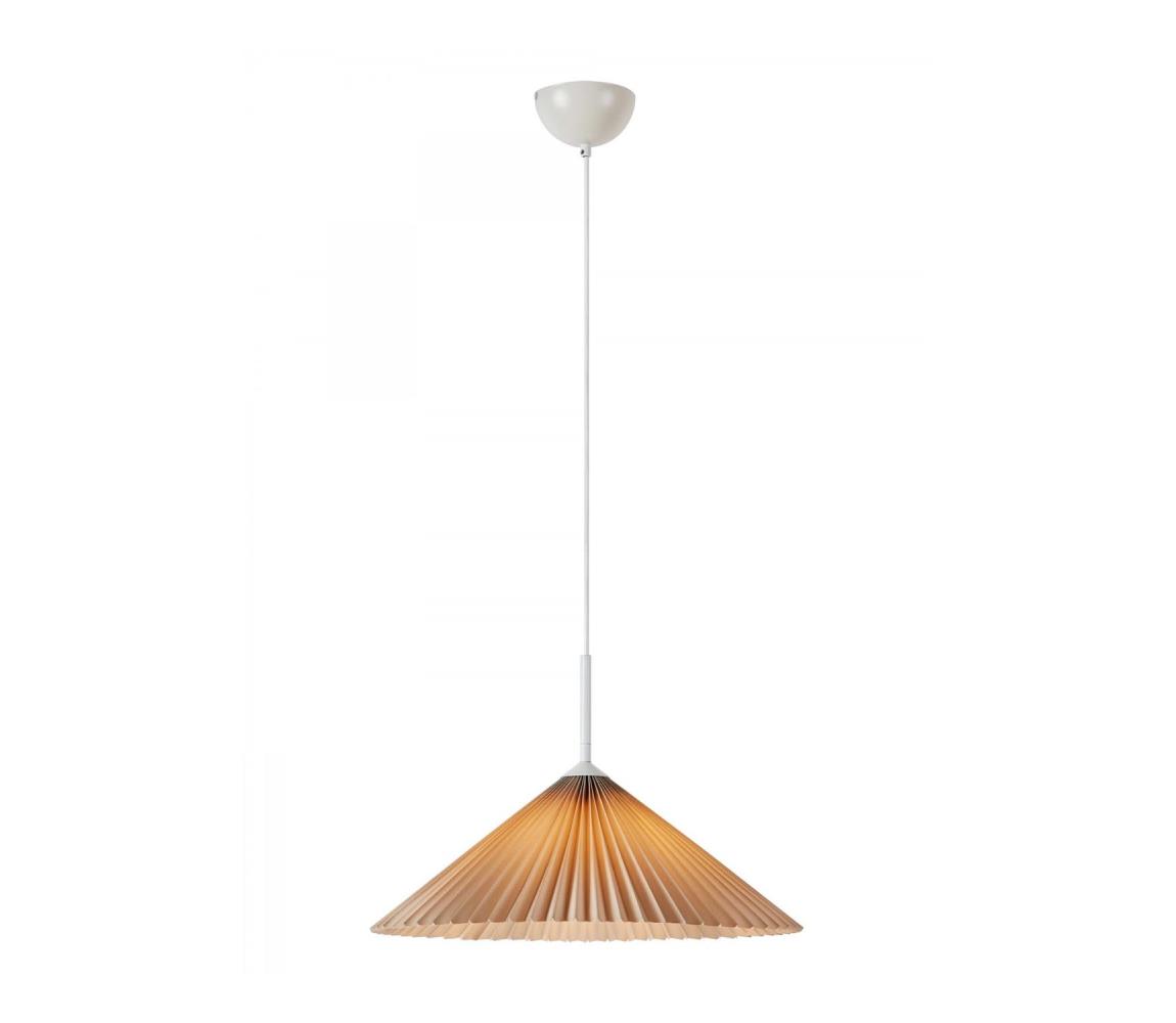 Markslöjd 108710 - Żyrandol na lince PLISADO 1xE27/40W/230V śr. 50 cm beżowy