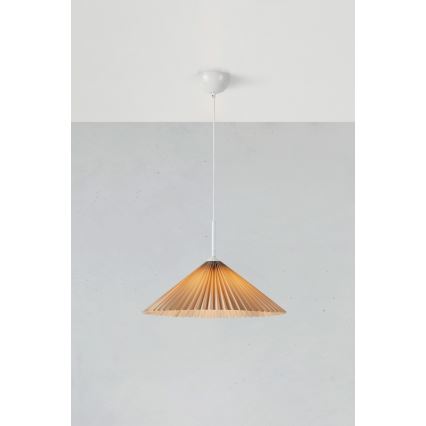 Markslöjd 108710 - Żyrandol na lince PLISADO 1xE27/40W/230V śr. 50 cm beżowy