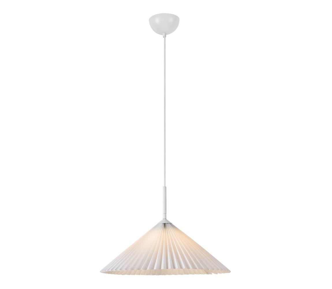 Markslöjd 108711 - Żyrandol na lince PLISADO 1xE27/40W/230V śr. 50 cm biały