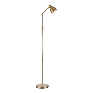 Markslöjd 108715 - Lampa podłogowa STORY 1xE14/40W/230V mosiądz
