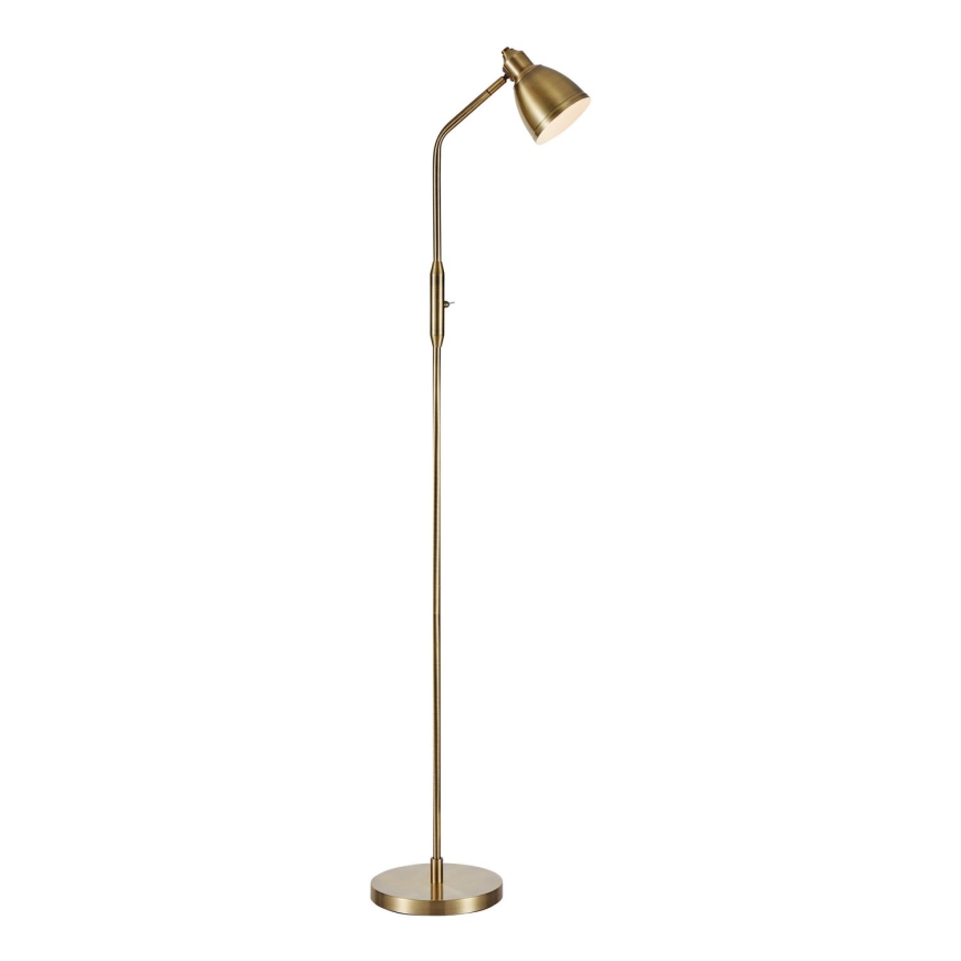 Markslöjd 108715 - Lampa podłogowa STORY 1xE14/40W/230V mosiądz