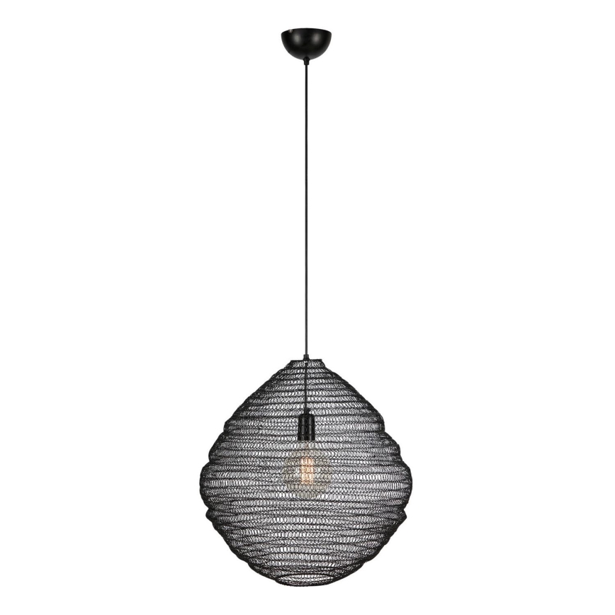 Markslöjd 108772 - Żyrandol na lince TAZZA 1xE27/40W/230V czarny