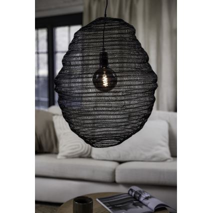 Markslöjd 108772 - Żyrandol na lince TAZZA 1xE27/40W/230V czarny
